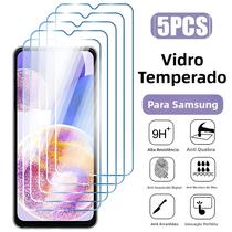 Protetor De Tela De Vidro Temperado HD 5 Peças Para Samsung Galaxy A24 A15 A05S A54 A34 A14 A04 M54