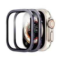 Protetor De Tela De Vidro Temperado HD Para Apple Watch Ultra De 49mm, Anti-Risco, Filme Completo,
