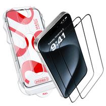 Protetor de tela de vidro temperado Intaleo iPhone 15 Pro Max 9H