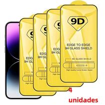 Protetor De Tela De Vidro Temperado Iphone 14 13 12 11 Pro Max 7 8 Plus X Xr Xs Max 9d 2/4pcs