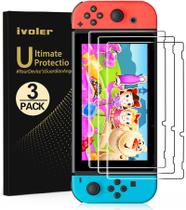 Protetor de tela de vidro temperado iVoler para Nintendo Switch Protetor de tela de vidro temperado iVoler para Nintendo Switch
