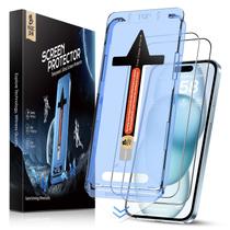 Protetor de Tela de Vidro Temperado MAGIC JOHN para iPhone 15 (6.1")