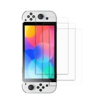 Protetor De Tela De Vidro Temperado Nintendo Switch OLED 3PCS Para Switch Lite 3 Peças De Película