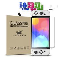 Protetor De Tela De Vidro Temperado Para Switch OLED Lite Anti Impressão Digital Anti Risco Sem