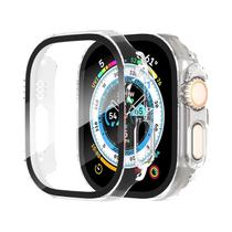 Protetor De Tela De Vidro Temperado Preto 2PCS Para Apple Watch Ultra 2 Ultra2 Acessórios De Capa De