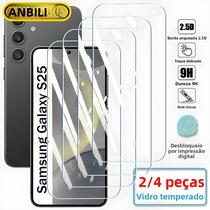 Protetor De Tela De Vidro Temperado Transparente Para Samsung Galaxy S25 S24 plus Ultra S23Plus FE 2