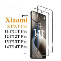 Protetor De Tela De Vidro Temperado Xiaomi 14T 13T 12T 11T pro Anti-Risco Mica Cristal Protetora