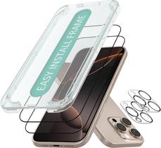 Protetor de Tela e Capas de Lente para iPhone 16 Pro (2 Unidades)