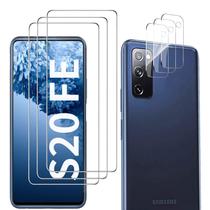 Protetor de tela e protetor de câmera para Galaxy S20 FE