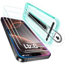 Protetor de tela ESR para iPhone 16 Pro Max pacote com 3 Protetor de tela ESR para iPhone 16 Pro Max pacote com 3