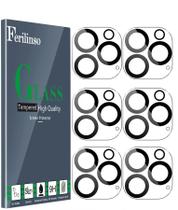 Protetor de Tela Ferilinso iPhone 16 Pro Max Kit com 6 Vidros Temperados 9H Protetor de Tela Ferilinso iPhone 16 Pro Max Kit com 6 Vidros Temperados 9H