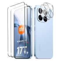 Protetor de Tela Fhyeugfy Xiaomi 17T 2+2 Pacote Vidro Temperado 9H