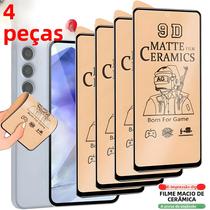 Protetor De Tela Fosco 4pcs Para Samsung Galaxy A55 A54 5G A35 A15 A52 A51 A71 A53 A12 A34 A73 A72