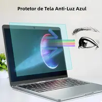 Protetor De Tela Fosco Anti-reflexo E Anti-luz Azul Para Laptop Macbook Air pro De 14-17 Polegadas
