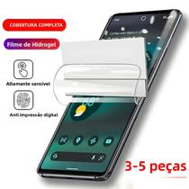 Protetor De Tela Google Pixel Filme Hidrogel 3-5 Peças Para 8 pro 7 pro 8A 7A 6A 6 pro 5 5A 4A 5G 4