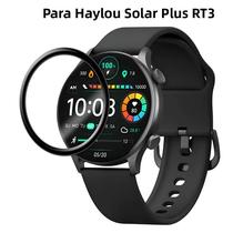 Protetor De Tela Haylou Solar plus RT3 SmartWatch Totalmente Transparente TPU Ultra Fino Capa