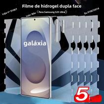 Protetor De Tela Hydrogel Para Samsung Galaxy S25 Ultra S24 S23 S22 S21 S20 FE Note 20 Ultra 5PCS