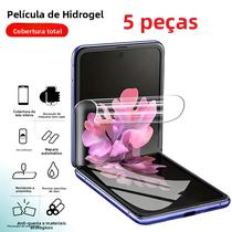 Protetor De Tela Hydrogel Para Samsung Galaxy Z Flip 4 5, 5 Peças, Capa Frontal Para Flip4 Flip5
