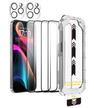 Protetor de Tela iGluz para iPhone 15 Pro Max - Com Proteção para Lente de Câmera