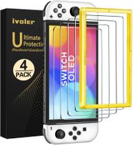 Protetor de tela Ivoler de vidro temperado Nintendo Switch OLED Protetor de tela Ivoler de vidro temperado Nintendo Switch OLED
