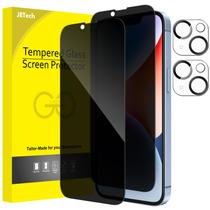 Protetor de tela JeTech Privacy para iPhone 14 Plus 6,7", pacote com 2 Protetor de tela JeTech Privacy para iPhone 14 Plus 6,7", pacote com 2