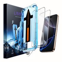 Protetor de tela LISEN para iPhone 16 Pro 6,3", pacote com 2 Protetor de tela LISEN para iPhone 16 Pro 6,3", pacote com 2