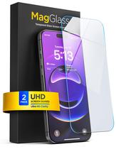 Protetor de tela MagGlass para iPhone 17 Pro Max, pacote com 2 unidades de 6,9"