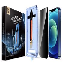 Protetor de tela MAGIC JOHN para iPhone 12/12 Pro 6.1" Privacy, pacote com 2