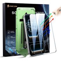 Protetor de Tela MAGIC JOHN para iPhone 17 Pro 6,3" 9H, Kit com 2 Unidades