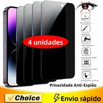 Protetor De Tela Para iPhone 4PCS Para 16 15 14 13 pro Max plus 12 Mini 11 pro XS Max X XR Vidro