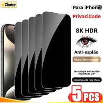 Protetor De Tela Para iPhone Vidro Anti-espionagem Para 14 13 12 11 15 pro Max Mini 7 8 plus 15 pro