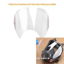 Protetor De Tela Para Máscara Facial Completa Resistente a Arranhões Para Respirador De Gás 3M 6800