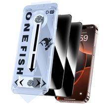 Protetor de tela Privacy Glass OneFish para iPhone 16 Pro