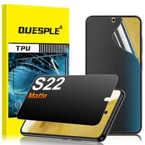 Protetor de tela QUESPLE Matte Privacy para Samsung Galaxy S22