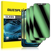 Protetor de tela QUESPLE para iPhone 12/12 Pro 6.1", pacote com 3 Protetor de tela QUESPLE para iPhone 12/12 Pro 6.1", pacote com 3