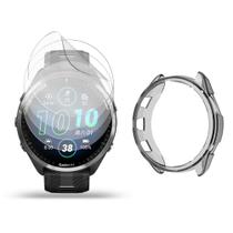 Protetor de tela SHUAXI para Garmin Forerunner 965 4+1 Pack