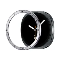 Protetor de tela Spigen Bezel Tune para Galaxy Watch 8 44 mm prata