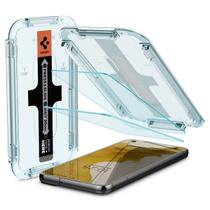 Protetor de tela Spigen Glas.tr EZ Fit Galaxy S22, pacote com 2