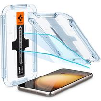 Protetor de tela Spigen Glas.tr EZ Fit Galaxy S23, pacote com 2