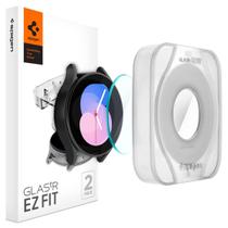 Protetor de tela Spigen Glas.tr EZ Fit para Samsung Galaxy Watch FE, Galaxy Watch 5 40 mm, Galaxy Watch 4 40 mm