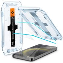 Protetor de tela Spigen GlaStr EZ Fit Galaxy S24, pacote com 2