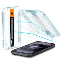 Protetor de tela Spigen GlaStr EZ FIT iPhone 16/15 (pacote com 2)
