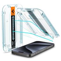 Protetor de tela Spigen GlaStr EZ FIT para iPhone 15 Pro Protetor de tela Spigen GlaStr EZ FIT para iPhone 15 Pro