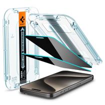 Protetor de Tela Spigen GlaStr EZ FIT Privacy para iPhone 15 Pro Max