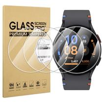 Protetor de tela Suoman Tempered Glass Samsung Galaxy Watch FE 40mm (pacote com 4)