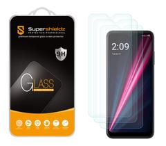 Protetor de tela Supershieldz de vidro temperado T-Mobile Revvl 6 Pro 5G/Revvl 6x Pro 5G (pacote com 3)