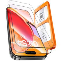 Protetor de tela TOCOL para iPhone 16 Pro 9H de vidro temperado