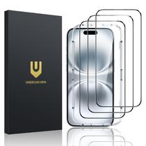 Protetor de tela UnbreakCable para iPhone 16 Plus 15 Plus, pacote com 3 unidades de 6,7"