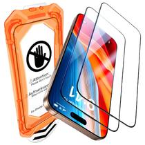 Protetor de tela UniqueMe para iPhone 16 Pro Max, 2 pacotes