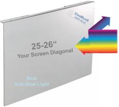 Protetor de tela VizoBluex 25-26" Filtro de luz anti-azul Protetor de tela VizoBluex 25-26" Filtro de luz anti-azul